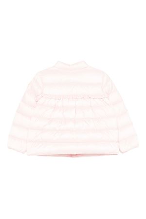 giubbotto in poliammide rosa MONCLER KIDS | L19511A00008597YF503